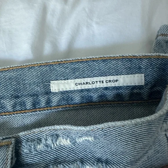 *NEW* Citizens Of Humanity: High Rise Charlotte Crop Jeans 29 - Picture 4 of 8